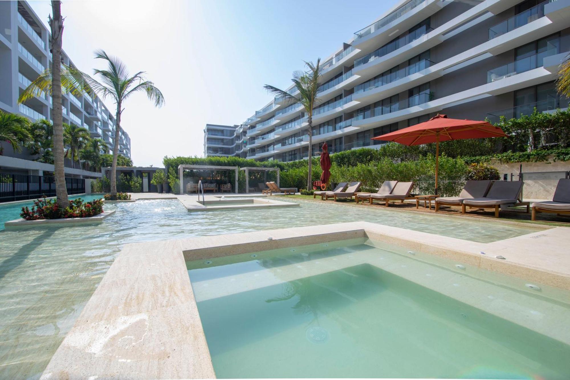 Exclusivo Resort Frente Al Mar, Playa Privada, Piscinas Cartagena エクステリア 写真