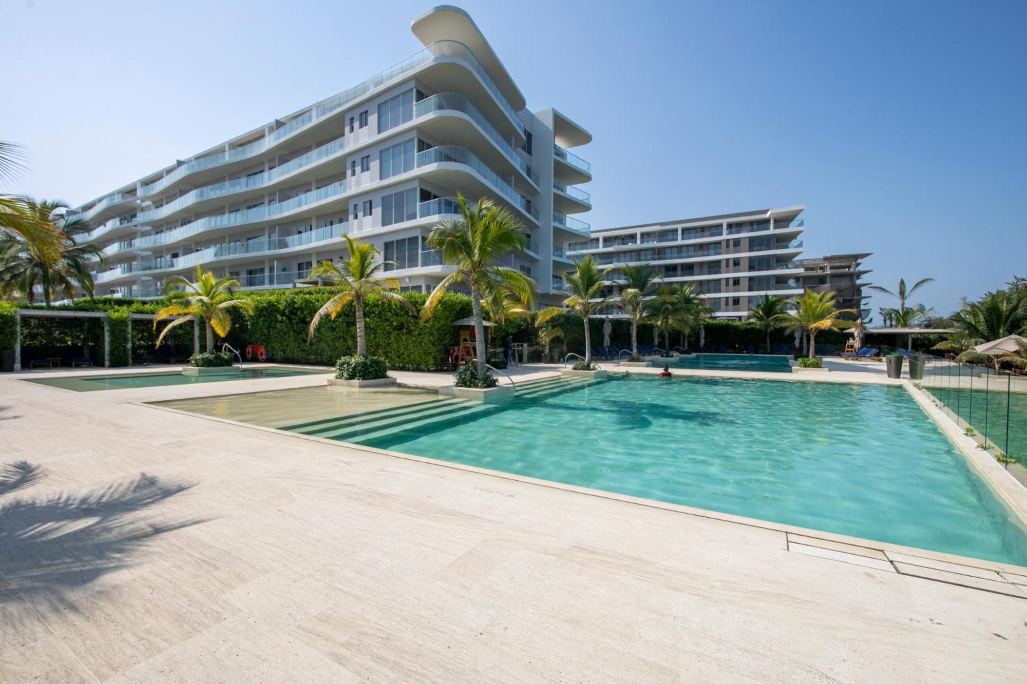 Exclusivo Resort Frente Al Mar, Playa Privada, Piscinas Cartagena エクステリア 写真